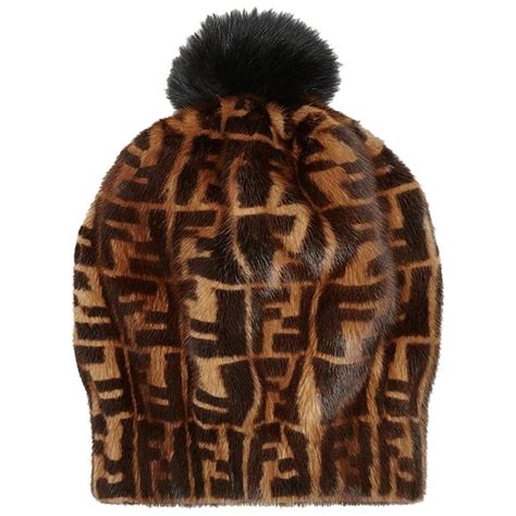 fendi mink hat